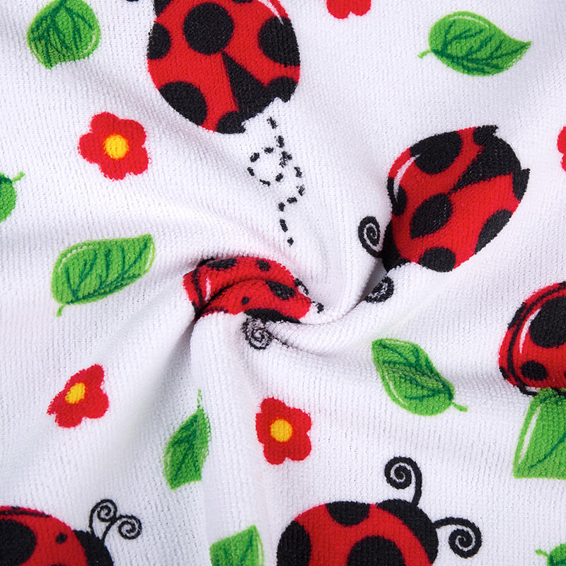 Cristal tipărit cu două fețe/țesătură ultra-moale Cristal tipărit cu două fețe/țesătură ultra-moale